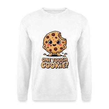 One Tough Cookie! - Unisex Sweatshirt - white - Front