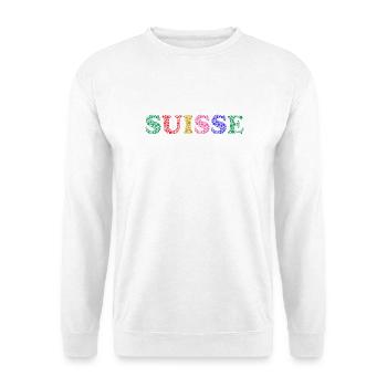 SWITZERLAND. COUNTRY - Unisex Sweatshirt - white - Front