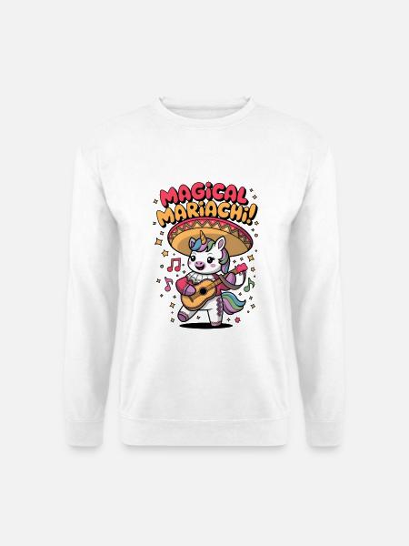 Magische Mariachi - Unisex Pullover - Weiß