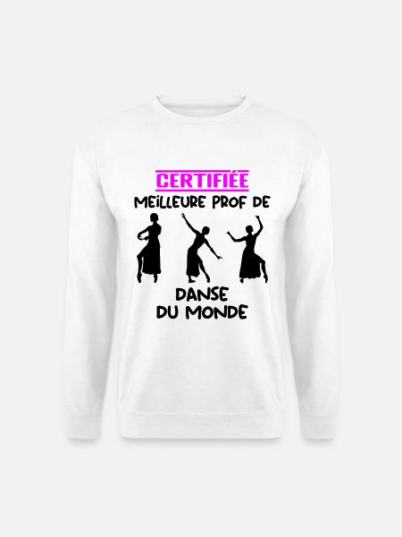 ZERTIFIZIERTER BESTER LEHRER - Unisex Pullover - Weiß