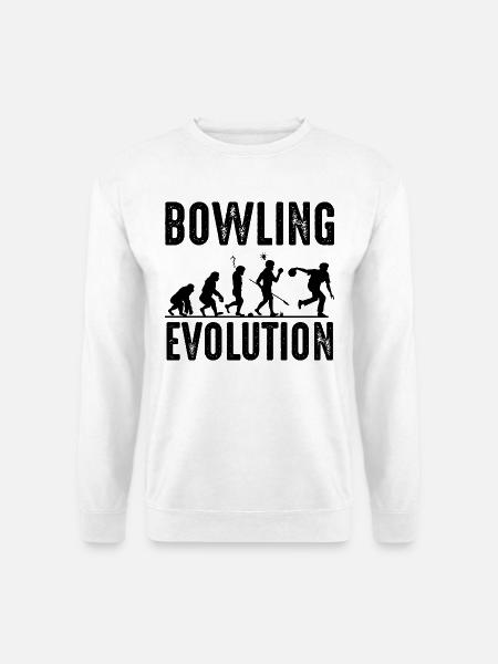 Bowling - Unisex Pullover - Weiß
