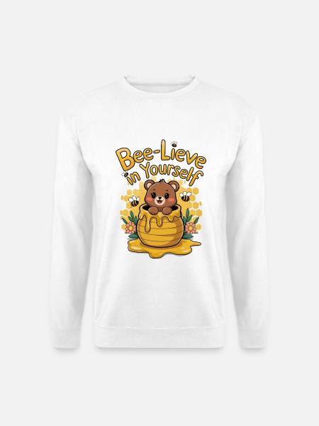 Croyez en vous-même - Sweat-shirt Unisexe - blanc