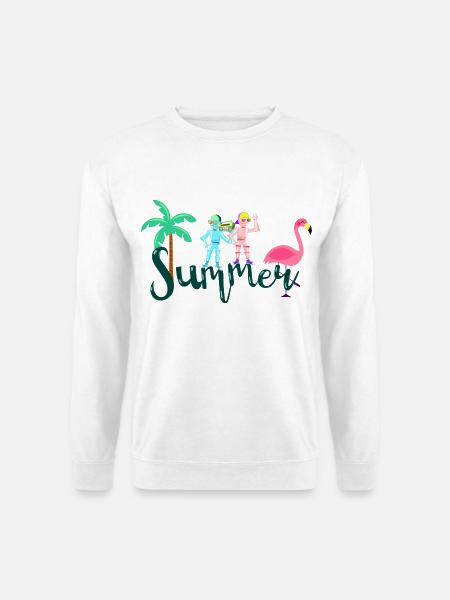 Sommer - Unisex Pullover - Weiß
