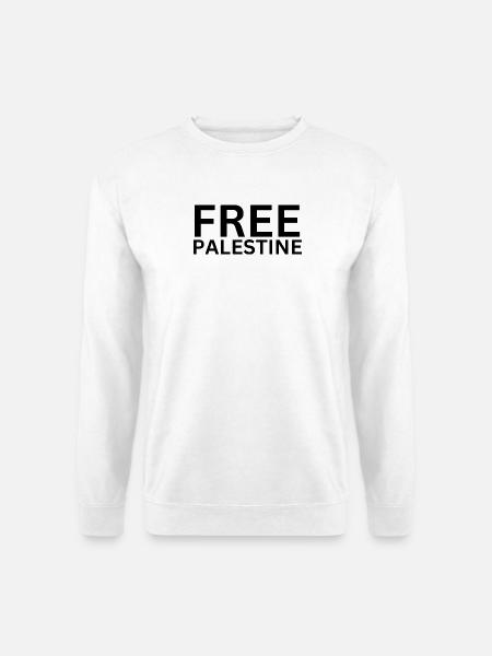 FREE PALESTINE | Gaza - Unisex Pullover - Weiß