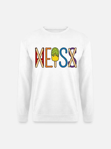 Eis - heiß - H EIS S - Unisex Pullover - Weiß