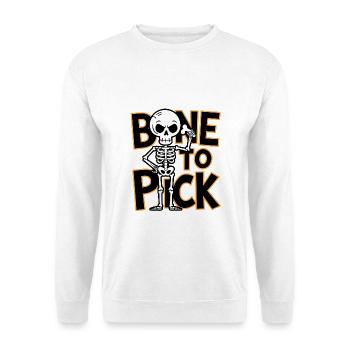 Bone To Pick - Unisex Sweatshirt - white - Front