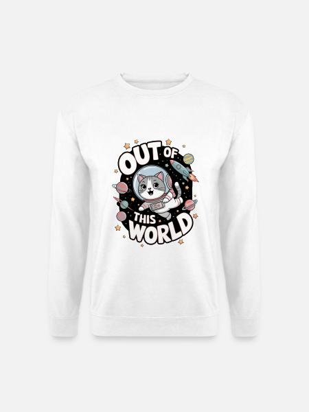 Out Of This World - Unisex Sweatshirt - white