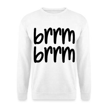 brrm brrm - Unisex Sweatshirt - white - Front