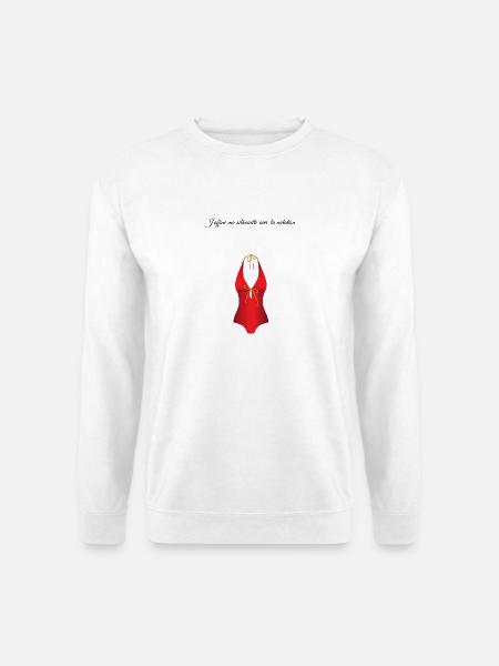 La piscine 1 - Sweat-shirt Unisexe - blanc