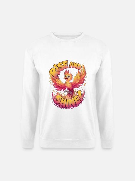 Raus aus den Federn - Unisex Pullover - Weiß