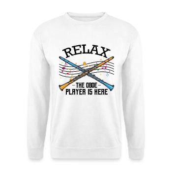 oboe - Unisex Sweatshirt - white - Front