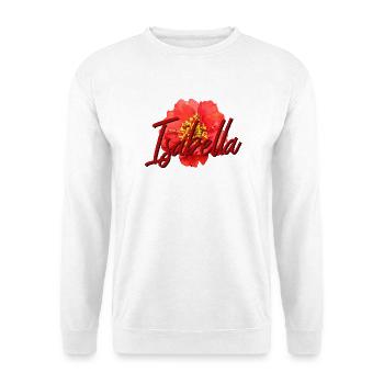 Isabella - Unisex Pullover - Weiß - Vorne - Alina (178cm) & Michal (187cm)