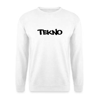 Shorts TEKNO (verschiedene Farben) - Unisex Pullover - Weiß - Vorne