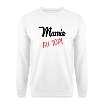 OMA. MUTTERTAG. ALLES GUTE ZUM OMA-TAG - Unisex Pullover - Weiß - Vorne