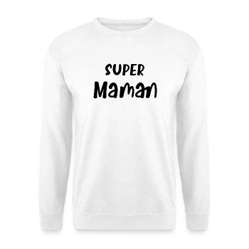 Super Mom - Unisex Sweatshirt - white - Front