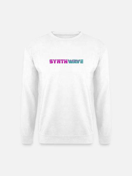 Synthwave - Unisex Pullover - Weiß