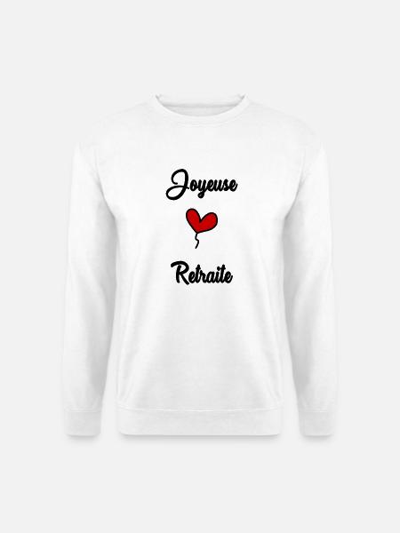 JOYEUSE RETRAITE - Sweat-shirt Unisexe - blanc