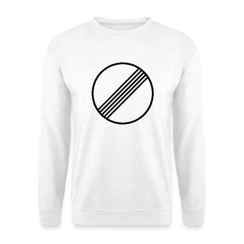 MINIMAL ILLIMITÉ par Unlimited Apparel - Sweat-shirt Unisexe - blanc - Devant