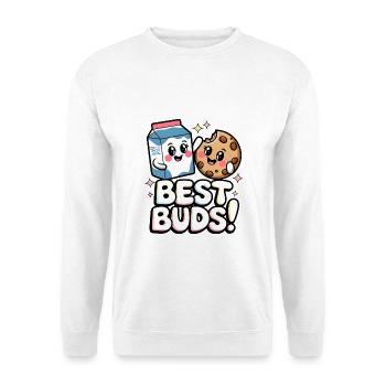 Best Buds! - Unisex Sweatshirt - white - Front