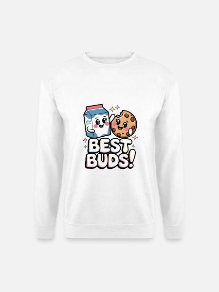 Best Buds! - Unisex Sweatshirt - white