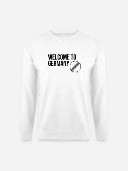 WELCOME TO GERMANY by Unlimited Apparel - Unisex Sweatshirt - white
