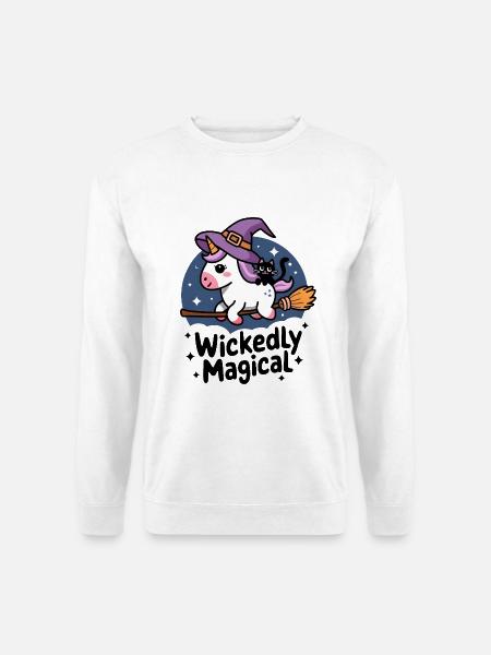 Böse magisch - Unisex Pullover - Weiß