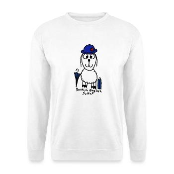 British English ScHoF - Unisex Pullover - Weiß - Vorne