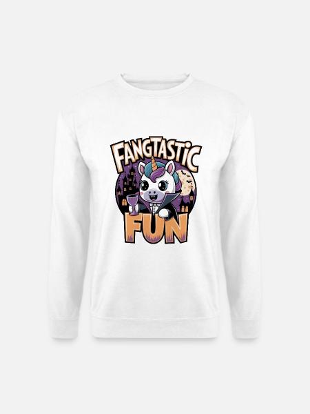 Fangtastischer Spaß - Unisex Pullover - Weiß