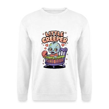 Kleiner Kriecher - Unisex Pullover - Weiß - Vorne