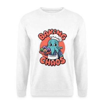 Baking Chaos - Unisex Sweatshirt - white - Front