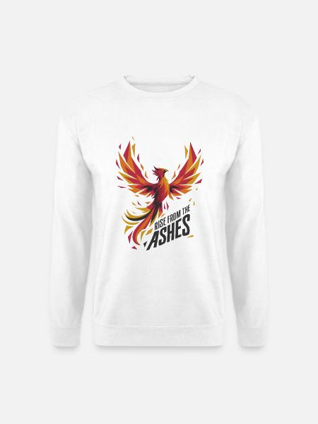 Auferstehung aus der Asche - Unisex Pullover - Weiß