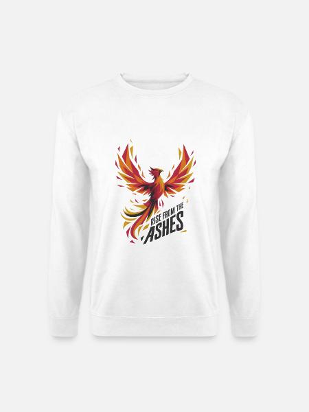 Rise From The Ashes - Unisex Sweatshirt - white