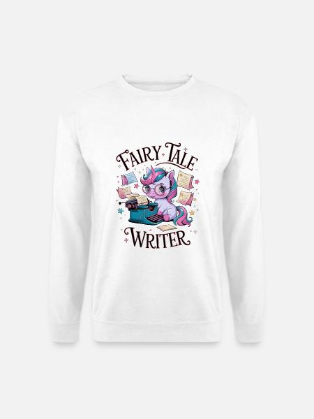 Fairy Tale Writer - Unisex Sweatshirt - white
