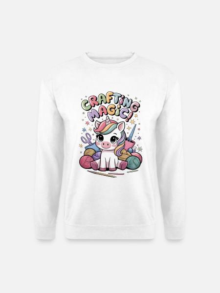 Magie herstellen! - Unisex Pullover - Weiß