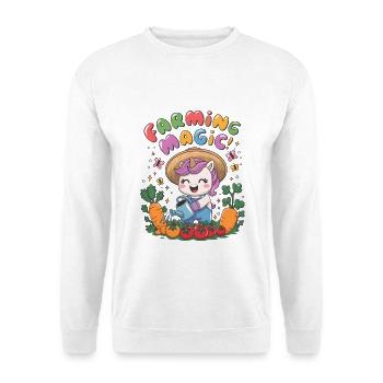 Farming Magic! - Unisex Sweatshirt - white - Front