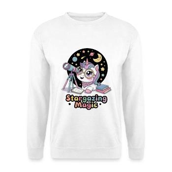 Stargazing Magic - Unisex Sweatshirt - white - Front