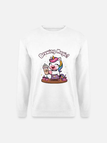 Brauen von Magie! - Unisex Pullover - Weiß