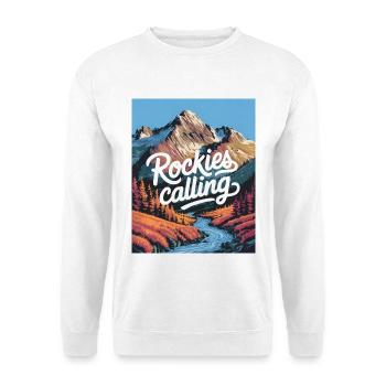 Rockies Calling - Unisex Sweatshirt - white - Front