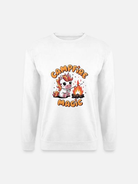 Campfire Magic - Unisex Sweatshirt - white