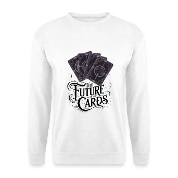 The Future Is In The Cards - Unisex Sweatshirt - white - Front