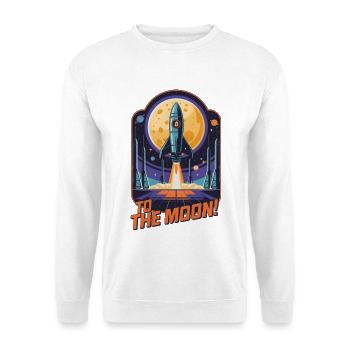 To The Moon - Unisex Sweatshirt - white - Front
