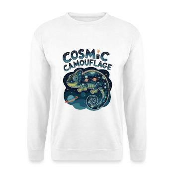 Cosmic Camouflage - Unisex Sweatshirt - white - Front