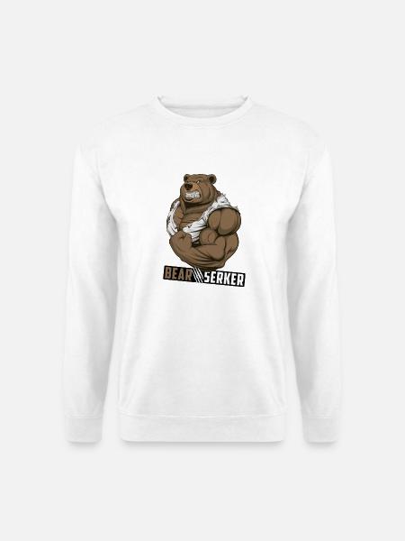 Bearserker - Unisex Sweatshirt - white