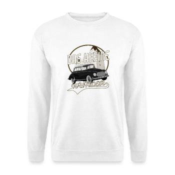 Vintage Oldtimer Das kleine Wunder aus Ingolstadt - Unisex Pullover - Weiß - Vorne