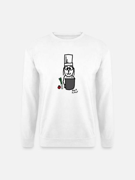 Koch ScHoF - Unisex Pullover - Weiß