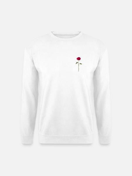 Rose - Unisex Sweatshirt - white