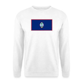 Guam - Unisex Pullover - Weiß - Vorne - Alina (178cm) & Michal (187cm)
