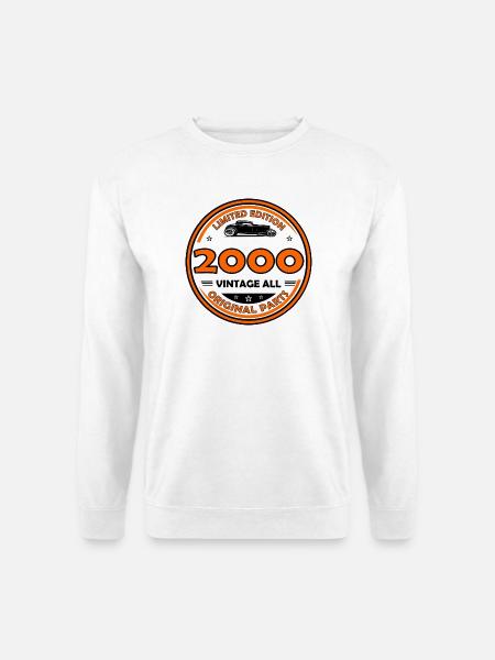 Jahrgang 2000 - Unisex Pullover - Weiß