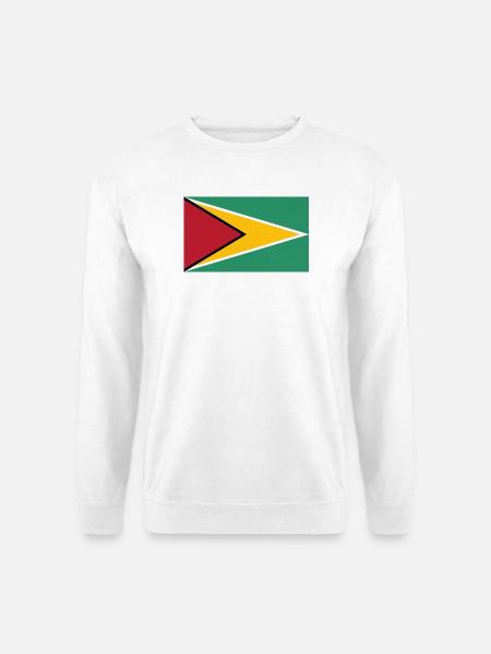 Guyana - Unisex Pullover - Weiß