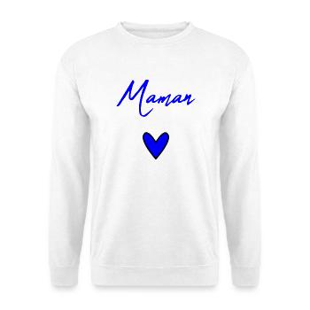 MUTTERTAG. SCHÖNEN MUTTERTAG. MAMA - Unisex Pullover - Weiß - Vorne